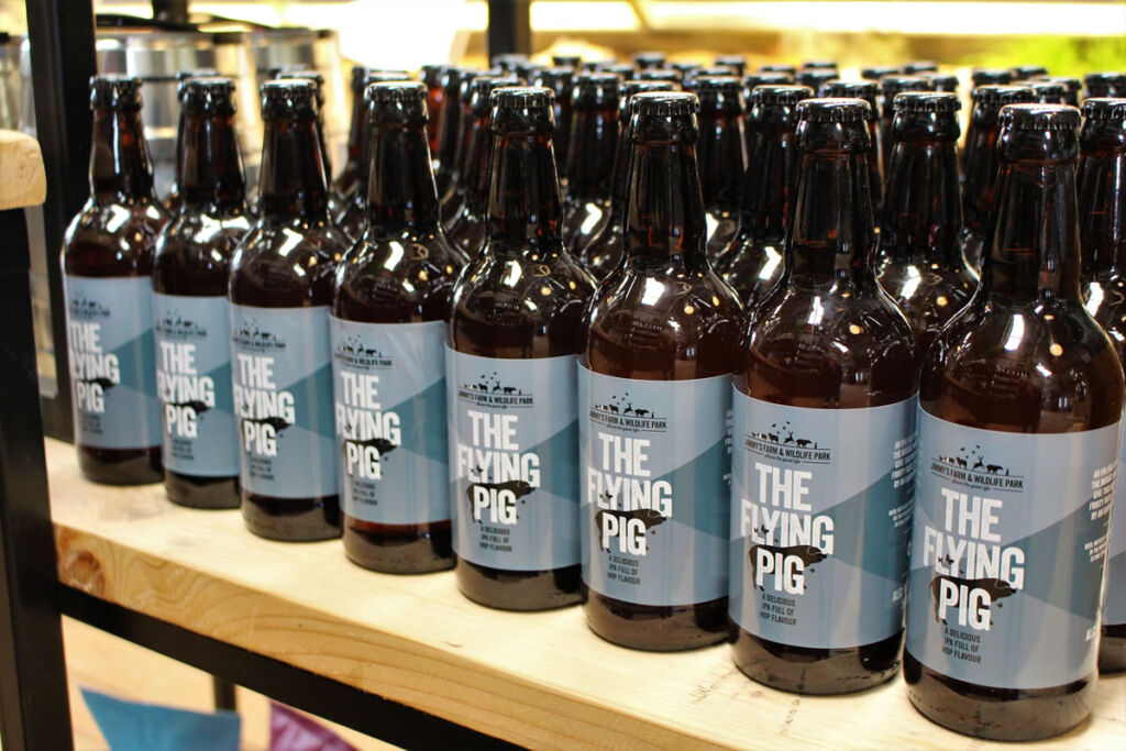 Suffolk beer for Suffolk Day at Jimmy's Farm & Wildlife Park