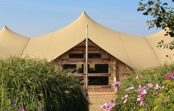Wedding Tent at Jimmy's Farm Suffolk