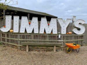 Halloween pumpkins at Jimmy's Farm
