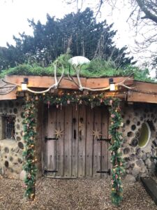Christmas Grotto entrance
