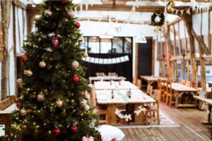Christmas Restaurant Design
