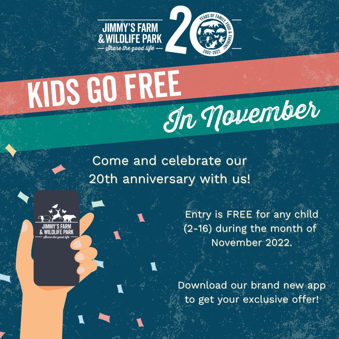 Entry is FREE for any child (2-16) during the month of November 2022
