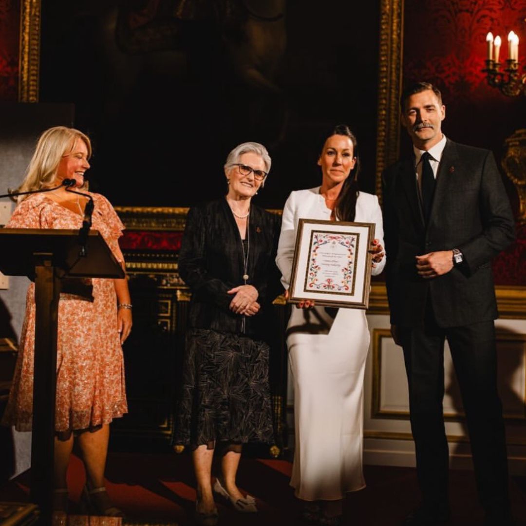Managing Director, Michaela Doherty, at the The King's Foundation Inaugural Awards